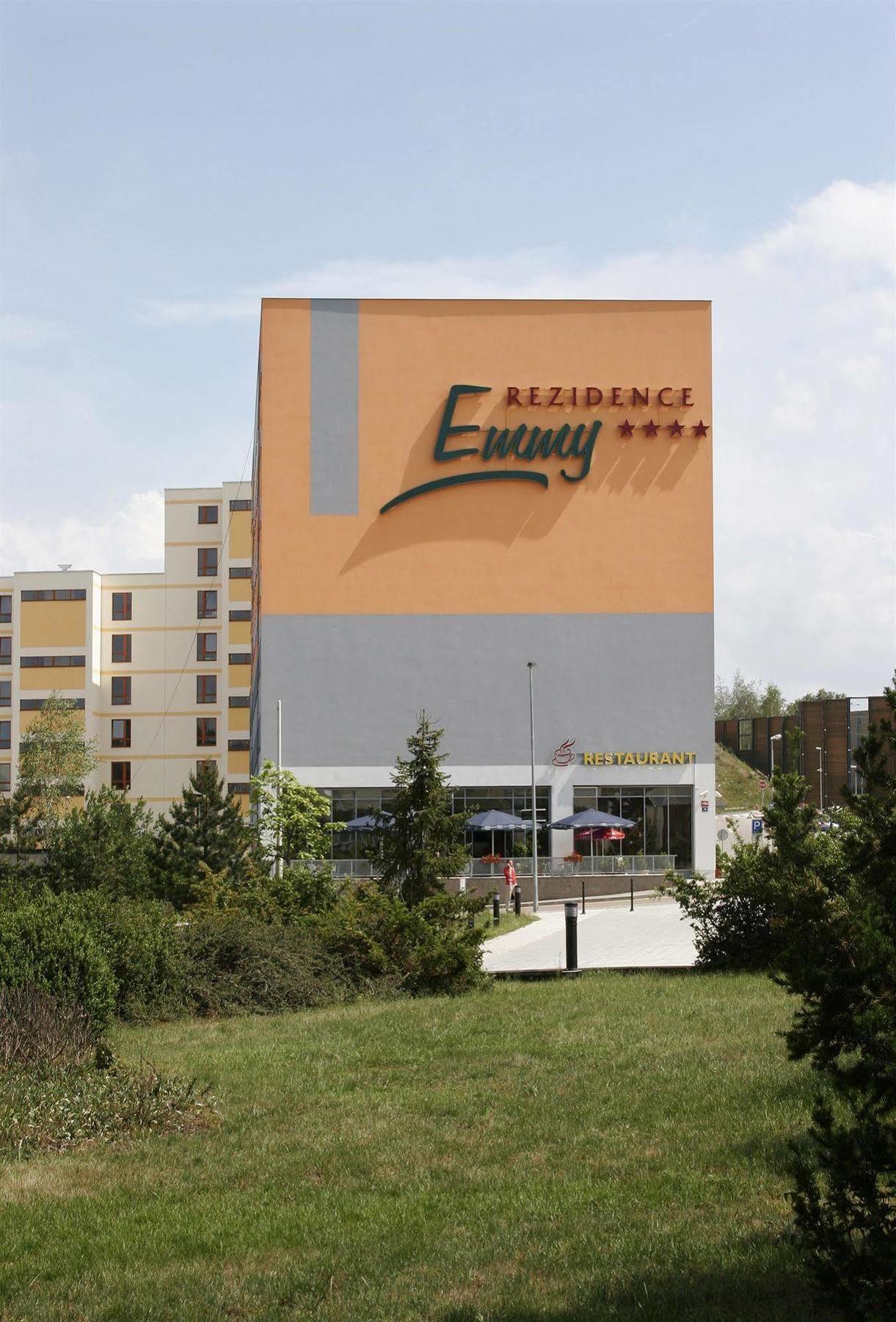 Rezidence Emmy Hotell Prag Exteriör bild